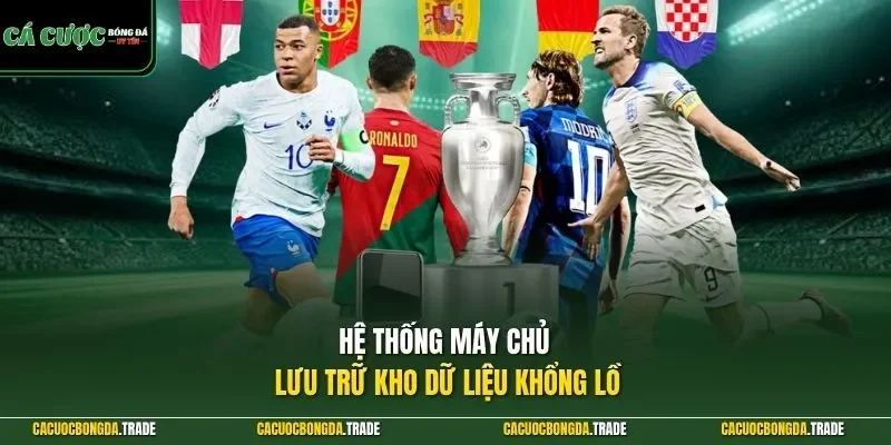 Hệ thống máy chủ lưu trữ kho dữ liệu khổng lồ